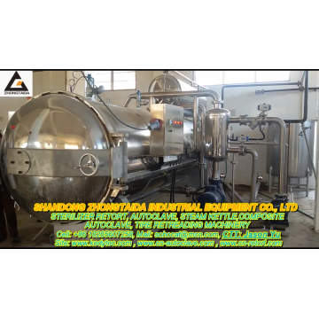 Full Automatical Food Retort Machinery For Canned Food